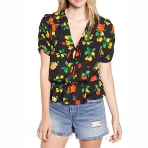 NORDSTROM Peplum Top